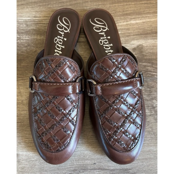 Brighton Simona Mules Brown Leather - Picture 4 of 12